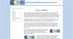 Desktop Screenshot of prima-ef.org