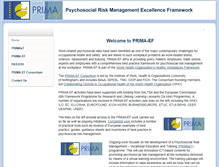 Tablet Screenshot of prima-ef.org